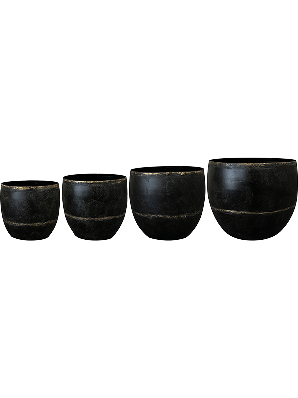 Кашпо Belia (Pot Vintage Black (set of 4)) Арт: 6PTR69810
