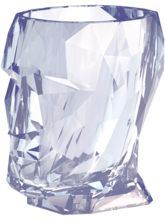 Кашпо Adan Nano (Glossy Clear Cristal) Арт: 6VONADAG8