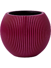 Кашпо Capi Nature Groove Special (Vase Ball Purple) Арт: 6CAPGP109