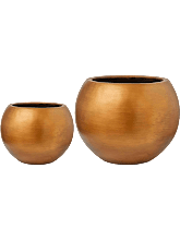 Кашпо Capi Lux Retro (Vase Ball Gold (set of 2)) Арт: 6CAPGR296