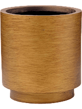 Кашпо Capi Lux Retro (Vase Cylinder Gold) Арт: 6CAPGR311