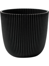 Кашпо Capi Nature Groove Made From (Planter Ball Textile Black) Арт: 6CAPGT534