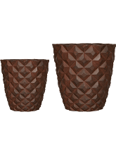 Кашпо Capi Lux Heraldry (Vase Taper Round Rust (set of 2)) Арт: 6CAPLH51R