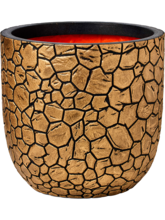 Кашпо Capi Nature Clay NL (Planter Ball Black Gold) Арт: 6CAPTCP82