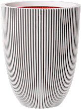 Кашпо Capi Nature Groove NL (Vase Elegant Low Ivory) Арт: 6CAPTG206