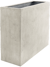 Кашпо Grigio (Divider Antique White-concrete) Арт: 6DLIAW417