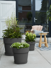 Кашпо Vibia (Straight Round Anhracite) Арт: 6ELHVBR2A 2