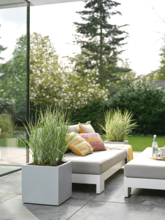 Кашпо Vivo Next (Square Living Concrete Grey) Арт: 6ELHVN30C 1