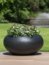 Кашпо Fiberstone (Cora M Black) Арт: 6FSTRC050 1