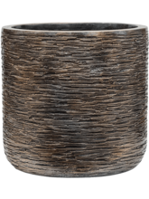 Кашпо Luxe Lite Universe Wrinkle (Cylinder bronze) Арт: 6LXLAXC22