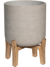 Кашпо Rough With Feet Low (Charlie M Grey Washed) Арт: 6PPNRCL22