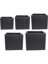 Кашпо Amfa (Pot Black (set of 5)) Арт: 6TS162135