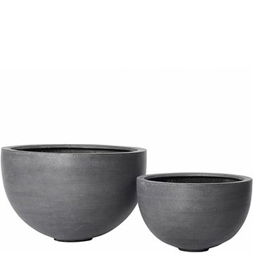 Кашпо Pottery Pots Bowl grey