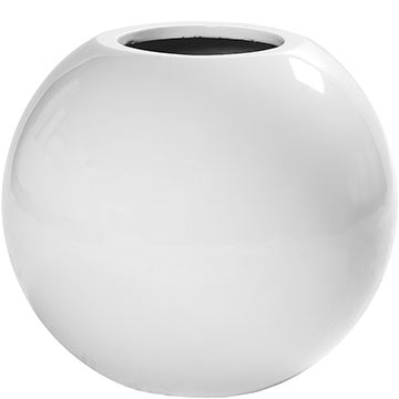 Кашпо Pottery Pots Beth glossy white
