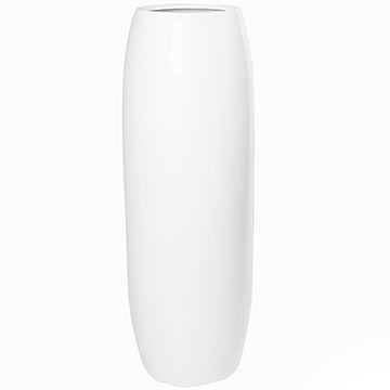 Кашпо Pottery Pots Nox glossy white