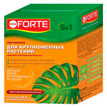 Программа комплексного ухода Bona Forte Для крупномерных растений