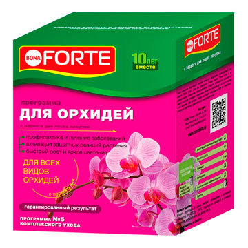 Программа комплексного ухода Bona Forte Для орхидей