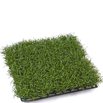 Коврик-газон трава зелёная искусственная, 25x25 см.