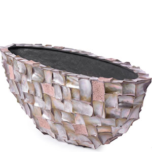 Кашпо Ocean Classic Oval Gold