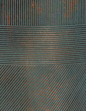 Кашпо TREEZ ERGO - Graphics - Высокая округлая чаша - Окись с медной патиной 41.1020-0045-GG-54, 41.1020-0045-GG-75 1