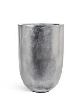 Кашпо TREEZ Effectory - Metal - Высокая конус-чаша - Серебро 41.3317-04-015-SLV-67 2
