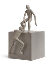 Скульптура TREEZ Effectory - Philosopher's Stone - Основа мироздания - Белый песок искусственная 53.330-01-23-905-BE