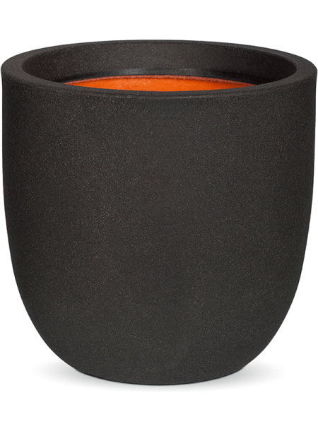 Capi Урбан Smooth NL Кашпо Сфера Чёрный D54×52 см
