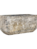 Baq Атлас Скруглённый Белый Прямоугольник 100×50×50 см
