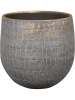 Renzo Горшок Глянцевый Серый D15×13 см