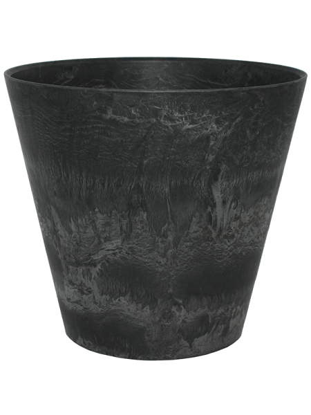 Artstone Клэр Горшок Чёрный D22×20 см