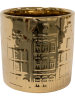 Jille Горшок Хаусес Золотой D7×8 см