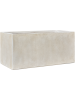 Антверпен Прямоугольник Кашпо Бежевый 80×37×37 см