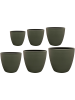 Alisa Горшок Матовый Зелёный Набор Из 6 D49×46 см