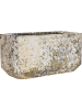 Baq Атлас Скруглённый Белый Прямоугольник 80×40×40 см