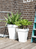 Loft Урбан Квадрат Высокий Белый 30×30×42 см