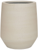 Кашпо Cement & stone harith high l beige washed D53 H68 см