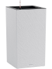 Кашпо Lechuza "Canto Stone 40 Complete High light grey" (пластик), 40x40xH76 см