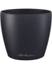 Кашпо Lechuza "Classico Color Deco 10 slate" (пластик), D11xH10 см