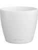 Кашпо Lechuza "Classico Color Deco 12 white" (пластик), D13xH12 см
