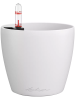 Кашпо Lechuza "Classico Color 12 Complete white" (пластик), D13xH12 см