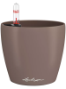 Кашпо Lechuza "Classico Color 12 Complete nutmeg" (пластик), D13xH12 см