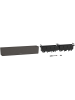 Кашпо Lechuza "Balconera Stone 100 Complete graphite black" (пластик), 100x19xH19 см