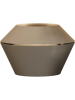 Ойстер Алюминий Большой Светло-серый D115×75 см