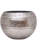Baq Опус Hammered Глобус Серебристый С Вкладышем D60×43 см