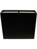 Кашпо Vepo betula rectangle anthracite L90 W40 H90 см