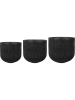 Balia Горшок Цементный Набор Из 3 D37×37 см