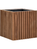 Baq Radia Квадрат Натуральный met Inzetbak 38×38×38 см