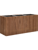 Baq Radia Прямоугольник Натуральный met Inzetbak 107×38×50 см