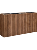 Baq Radia Прямоугольник Натуральный met Inzetbak 141×38×75 см