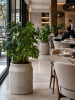 Кашпо Baq raindrop cylinder beige D48 H52 см